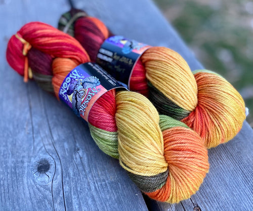 Dryad Organic Worsted - Barn Owl (without white) Colorway
