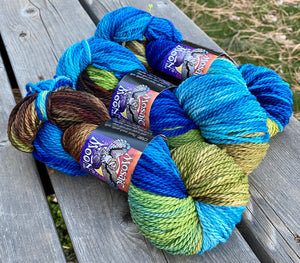 Meadowsweet Worsted - Mojito Colorway