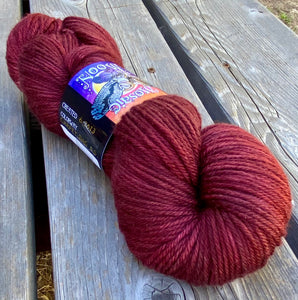 Elderberry Worsted - Anne Shirley Carpet Bag Semisolid