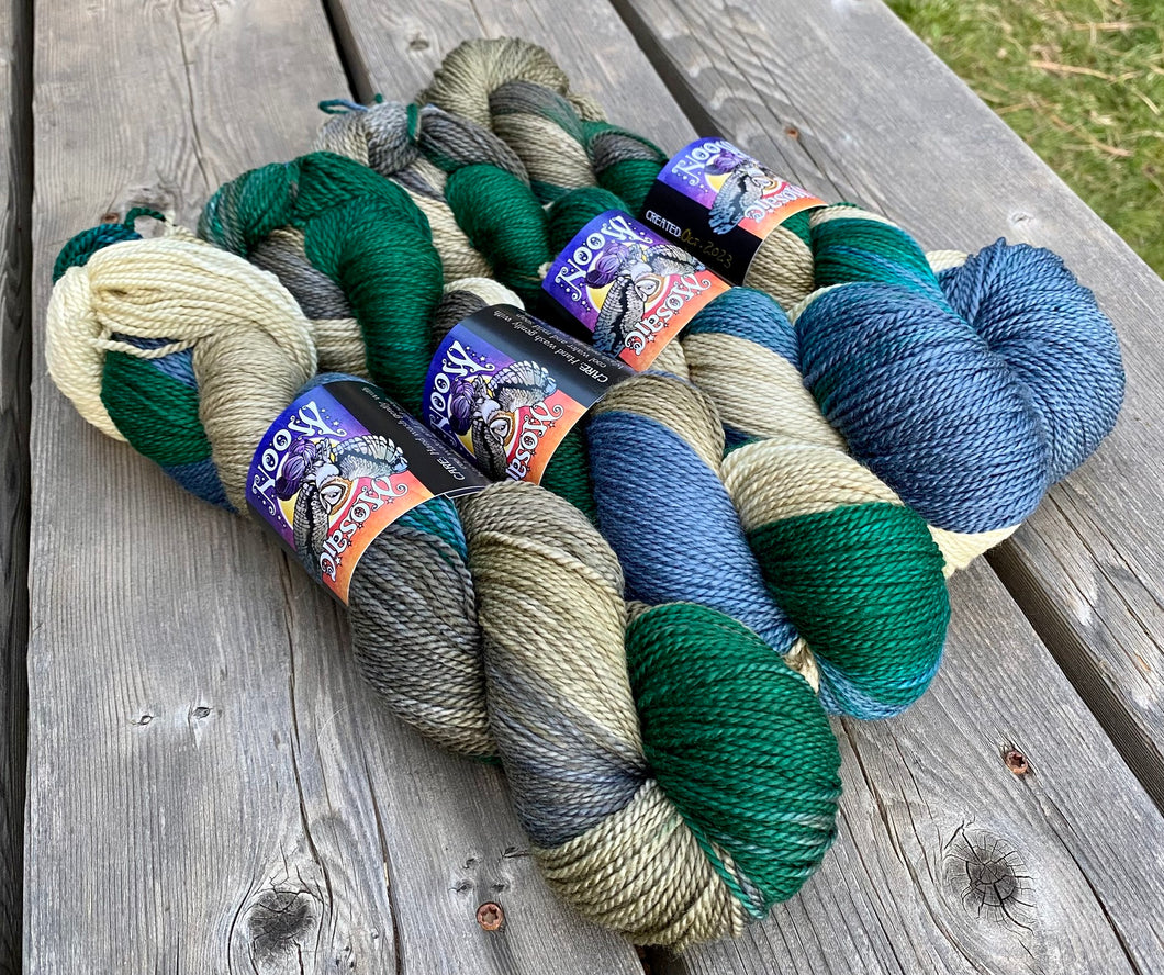 Willow Fingering - Dr. Watson Colorway
