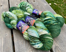 Dryad Organic Worsted - Green Gables Sprinkle Dye