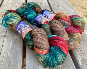 Dryad Organic Worsted - Hobbits Colorway