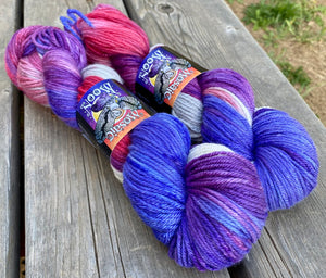 Elderberry Worsted - A Year and a Day Colorway
