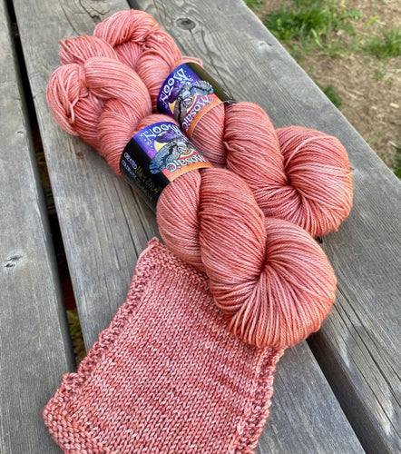 Mistletoe Fingering — Bubbly Pink Semisolid