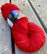 Birch Medium Twist Fingering — Winter Rose Colorway and Red Semisolid 2-Skein Set. 10% OFF!