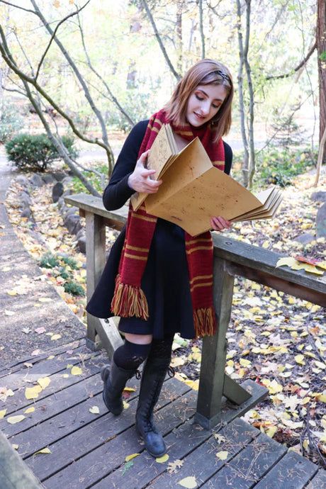 Sample Sale! — Harry Potter / Gryffindor House inspired scarf