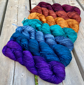 Laurel Sport — Gothic Gradient Set of (7) 2 oz skeins