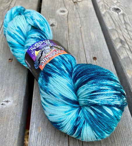 Birch Medium Twist Fingering — Under the Sea Dapple. 10% OFF!