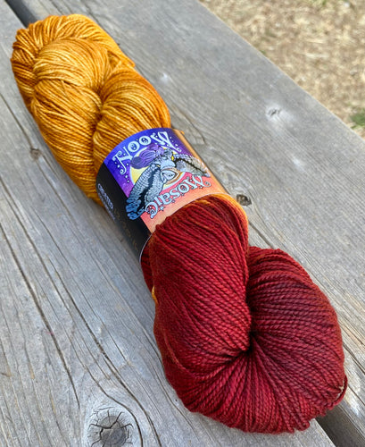 Solstice Sock — Holiday-Red Fusion. 10% OFF!