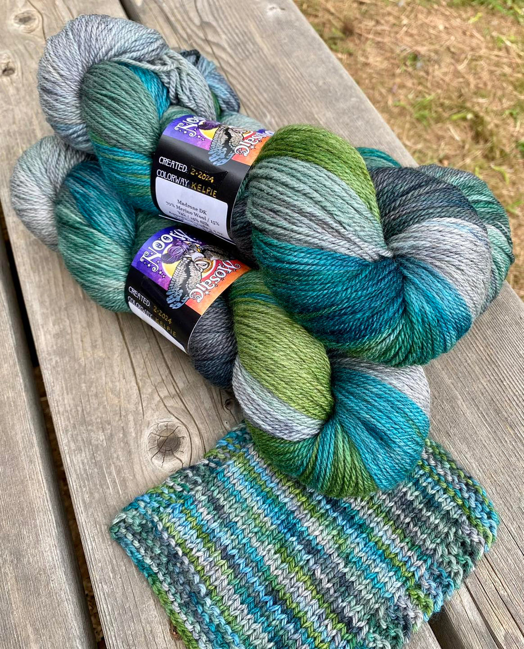 Madrone DK-- Kelpie Colorway