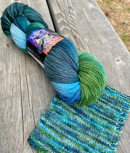 Meadowsweet Fingering - Kelpie Colorway