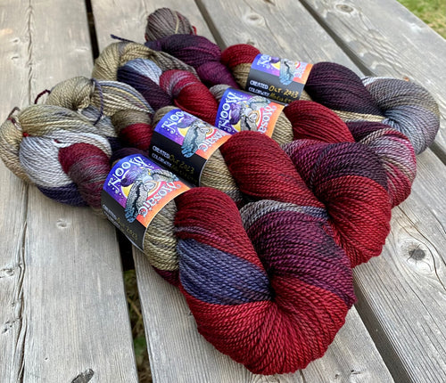 Willow Fingering - Moriarty Colorway