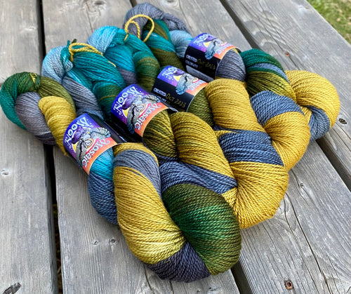 Willow Fingering -Mycroft Colorway