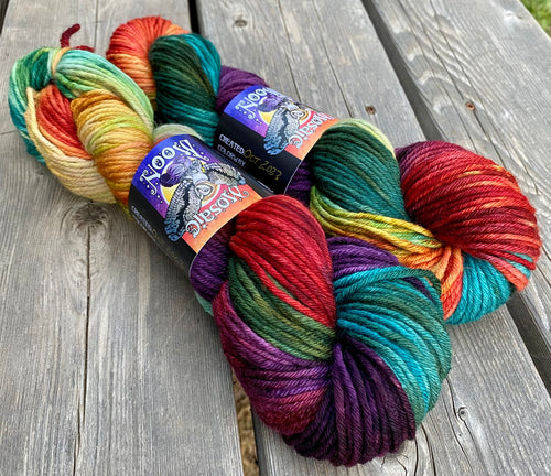 Dryad Organic Bulky - Turning Leaves Colorway