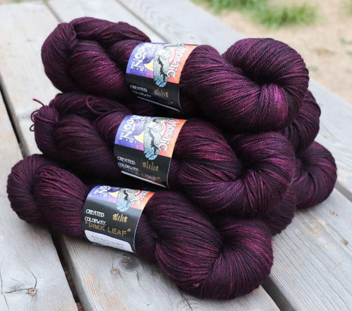 Dryad Organic Worsted - Dark Leaf Semisolid