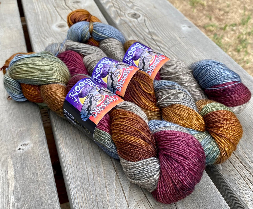 Madrone Fingering - Girl in the Fireplace Colorway