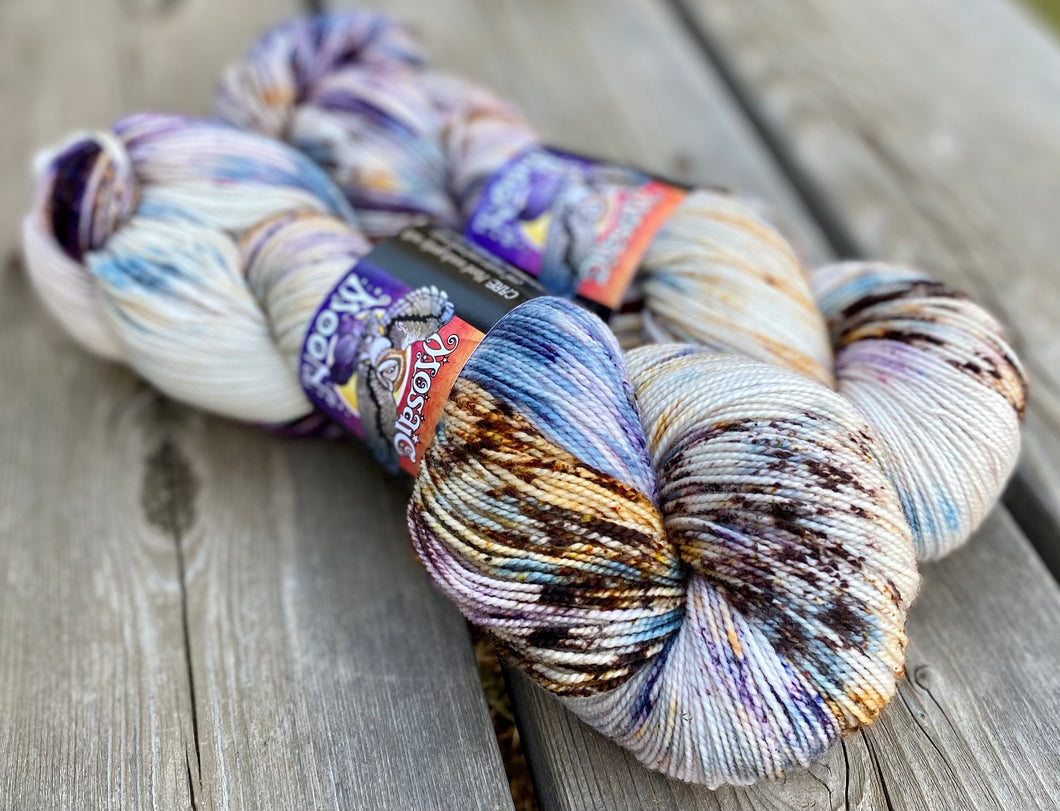 Solstice Sock — Lady of Rivendell Sprinkle Dye