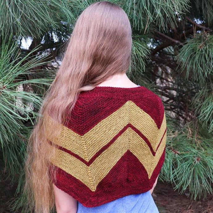 Sample Sale! — Wonder Woman Inspired Shawl