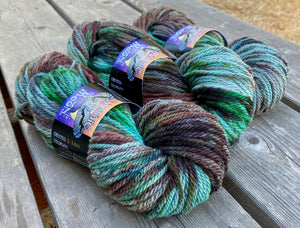 Meadowsweet Bulky - Sirius Black Sprinkle Dye