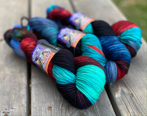 Dryad Organic Worsted - The End of Time Colorway