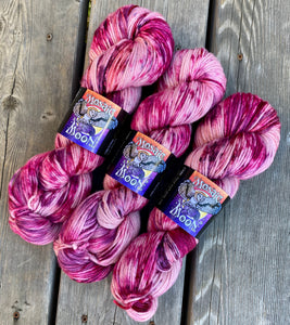 Dryad Organic Worsted - NEW Valentina Sprinkle Dye