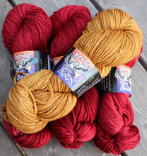 Dryad Organic Worsted, Hazel DK -- Harry Potter House Inspired Colors Scarf Kits!