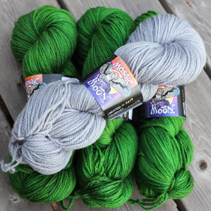 Dryad Organic Worsted, Hazel DK -- Harry Potter House Inspired Colors Scarf Kits!