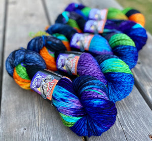 Tartan Worsted - Aurora Borealis Colorway