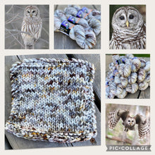 Solstice Sock — Barred Owl Sprinkle Dye