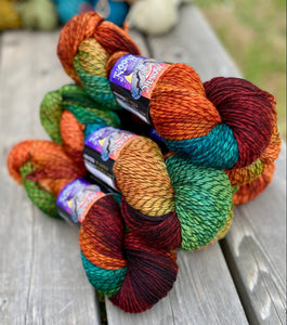 Tartan Worsted - Celtic Cat Colorway