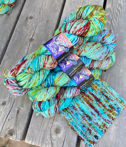 Laurel DK - Coastal Sunset Sprinkle Dye Version II
