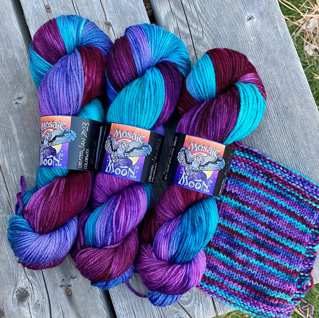 Dryad Organic Worsted - Faerie Colorway