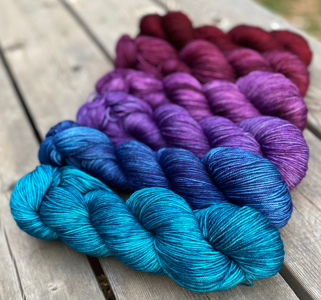 Laurel Sport- Faerie Set of (6) 4 oz skeins