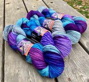 Dryad Organic Bulky - Midwinter's Frost Colorway
