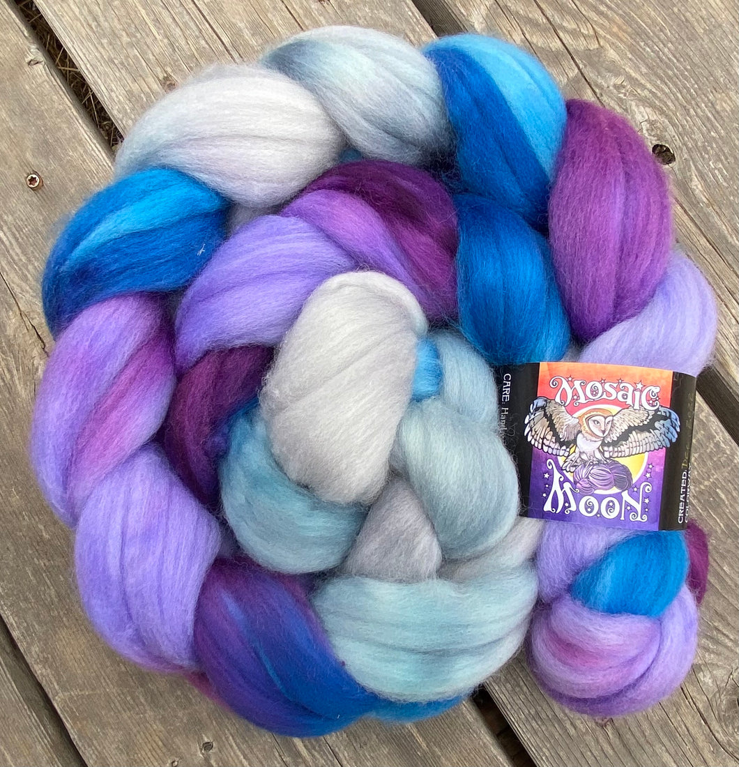 Dryad Roving - Midwinter's Frost Colorway