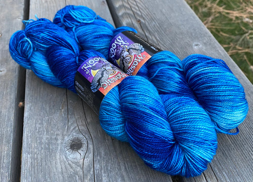 Solstice Sock — Mojito Blues Semisolid