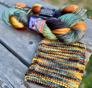 Talisman Worsted - Night of Sunflowers Colorway